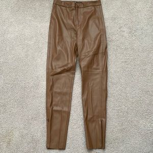 Zara Leather Pants!
